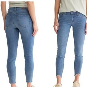 Kut from the Kloth Carlo Fray Hem Ankle Skinny Jean Women's Size 14